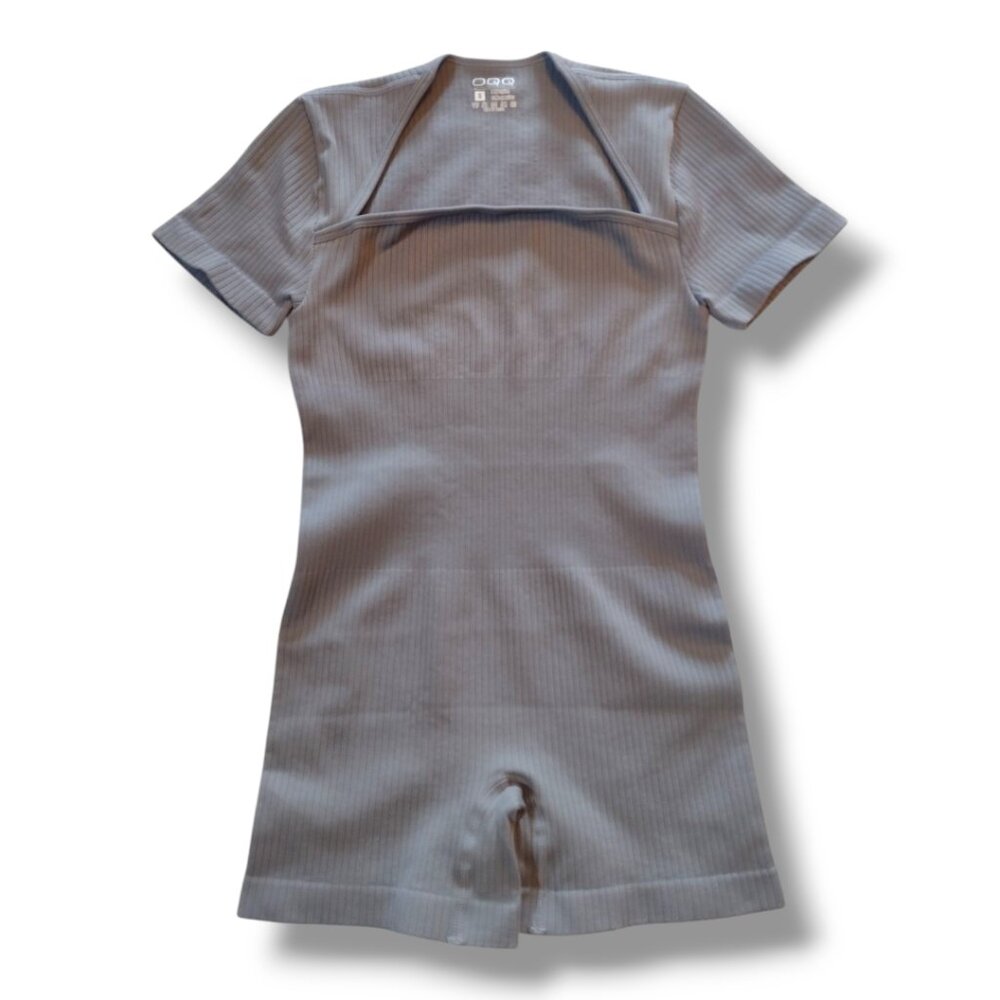 OQQ Ribbed One Piece Jumpsuit